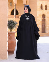 عباية عهود كرنكل قطن للحج والعمرة – B016
