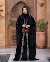 قفطان قطيفة فرنساوى مطرز A010