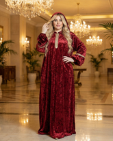 عبايه قطيفة فرنساوى فاخر 5161