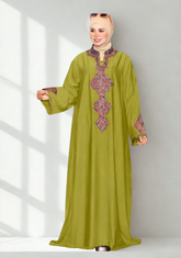 عبايه سدره كتان 3002