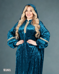 عبايه اسيا قطيفه فرنساوى بيترولى 5161