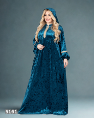 عبايه اسيا قطيفه فرنساوى بيترولى 5161