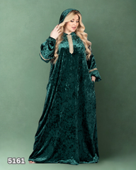 عبايه اسيا قطيفه زيتى 5161