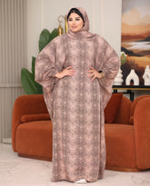 ملحفة فسكوز بحزام داخلي – 30722