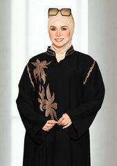 عبايه سدره كتان 3006 - Huduum