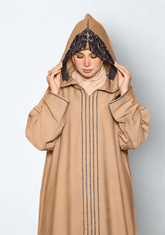 عبايه سدره كتان 3007 - Huduum