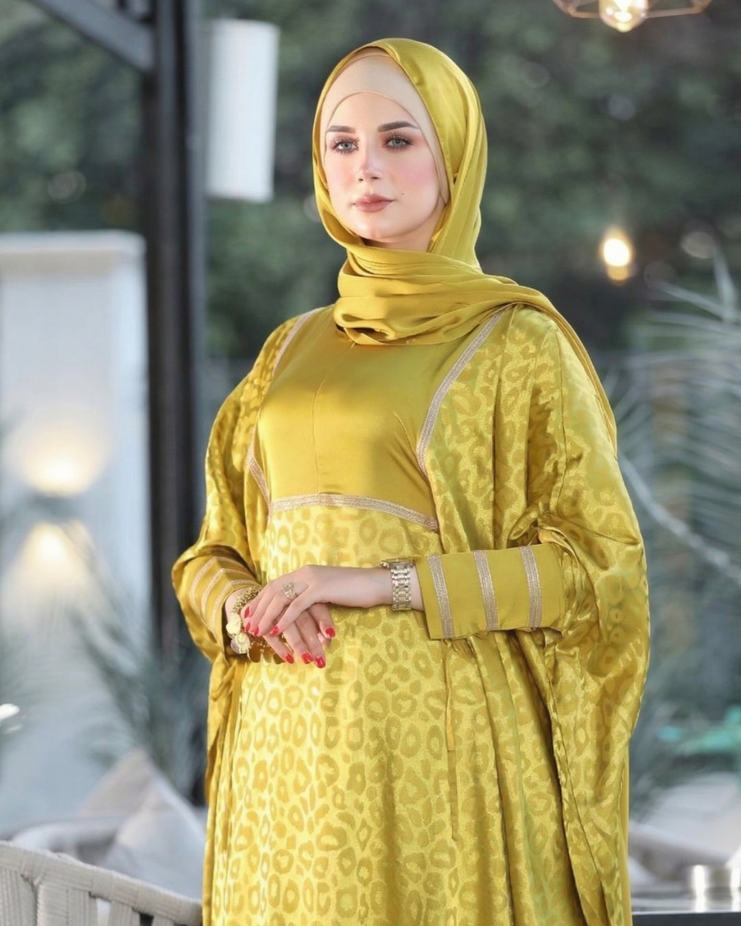 إسدال ستان جاكار فرنسى 4004