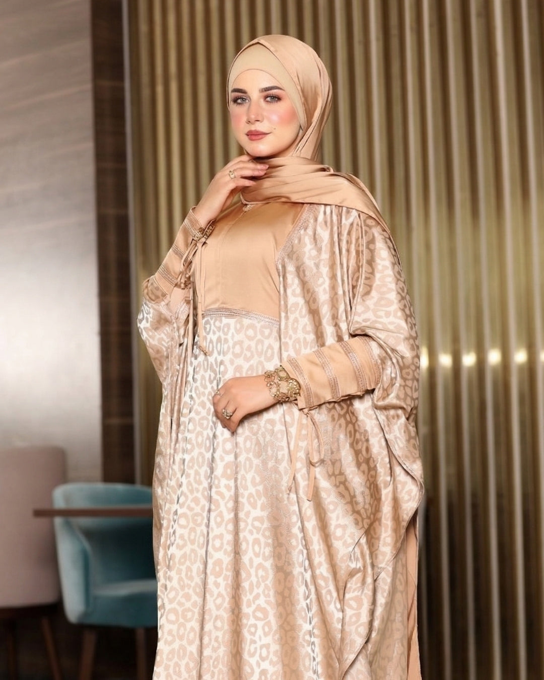 إسدال ستان جاكار فرنسى 4004