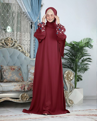 إسدال سدرة فسكوز مطرّز هاند ميد – 7107