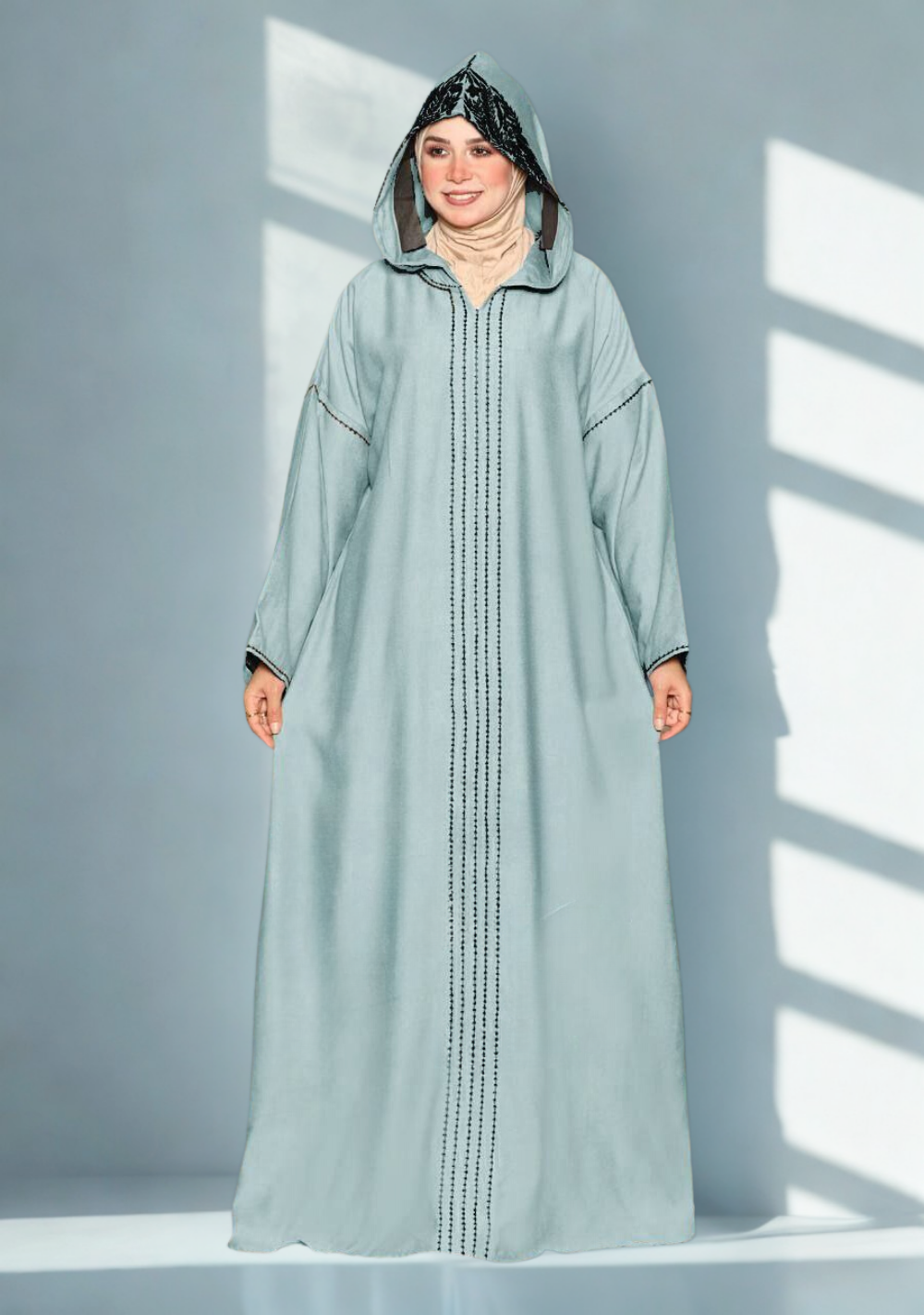 عبايه سدره كتان 3007