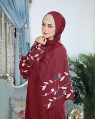 إسدال سدرة فسكوز مطرّز هاند ميد – 7107