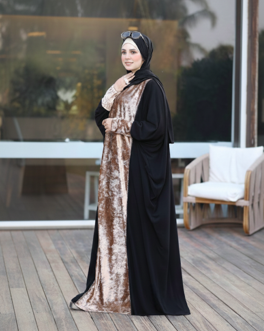 إسدال سدرة إي تي واي مع قطيفة 1011