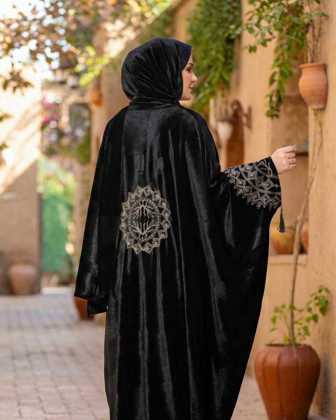 ملحفة اسدال قطيفة فرنساوى A020