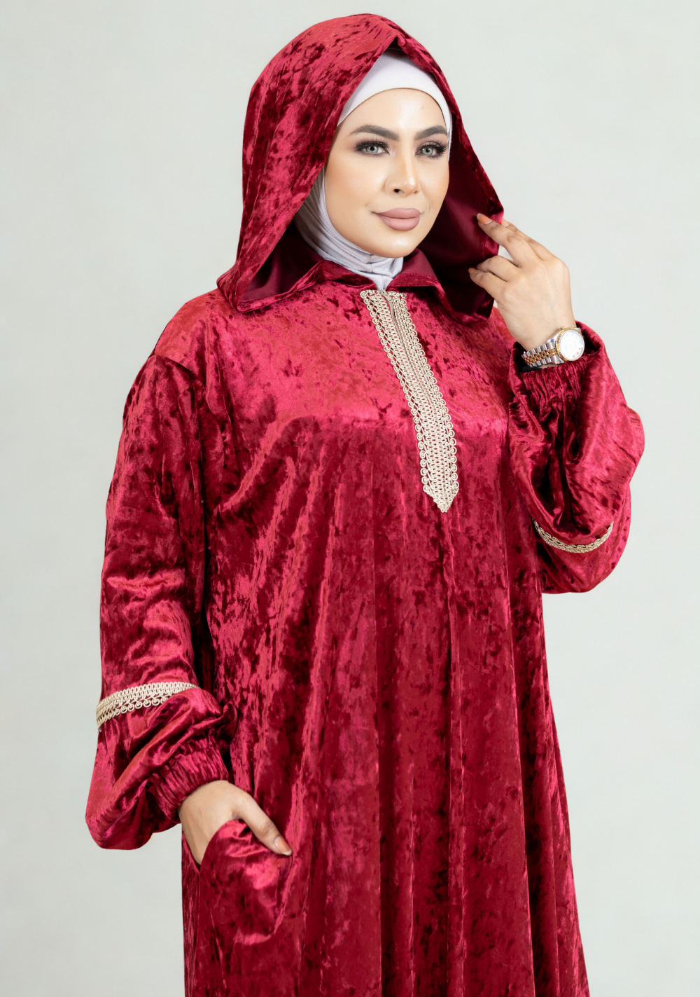 عبايه اسيا قطيفه 5161