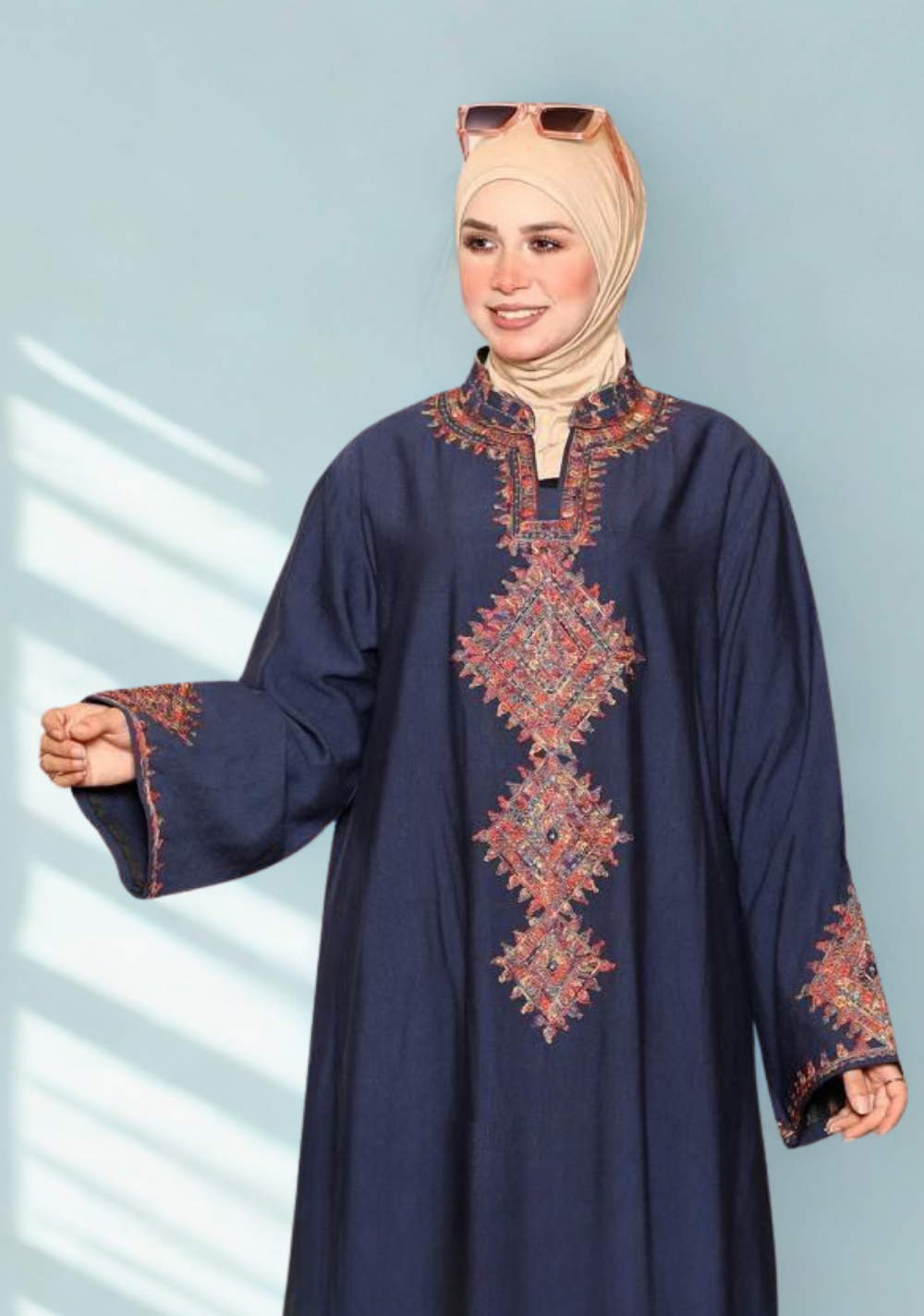 عبايه سدره كتان 3002