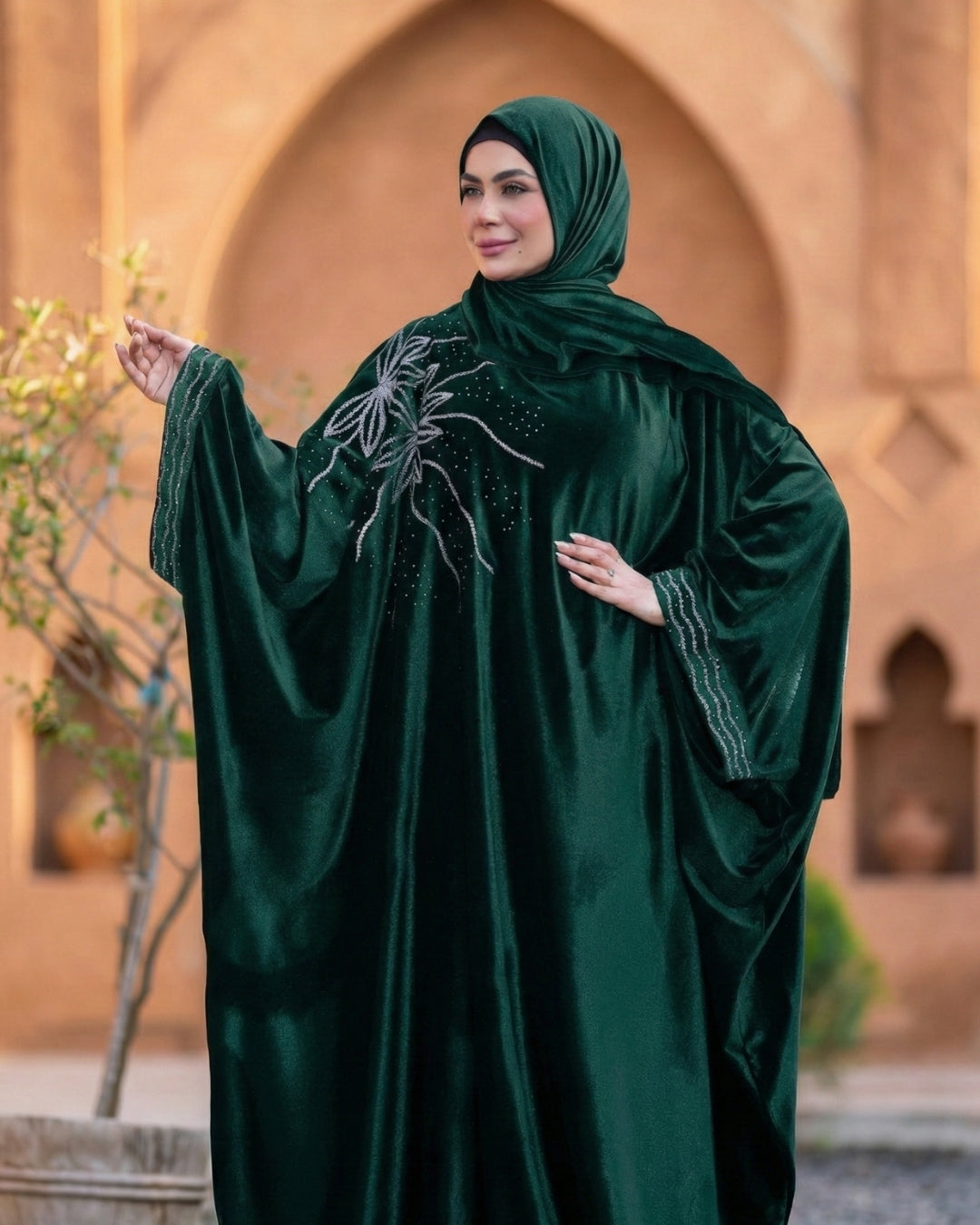 اسدال ملحفة قطيفة فرنسى A021