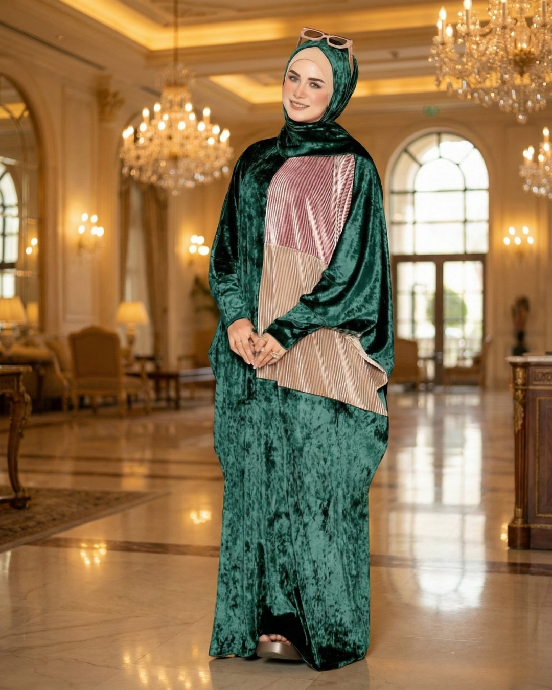 ملحفة سدره قطيفة فرنساوي 1469