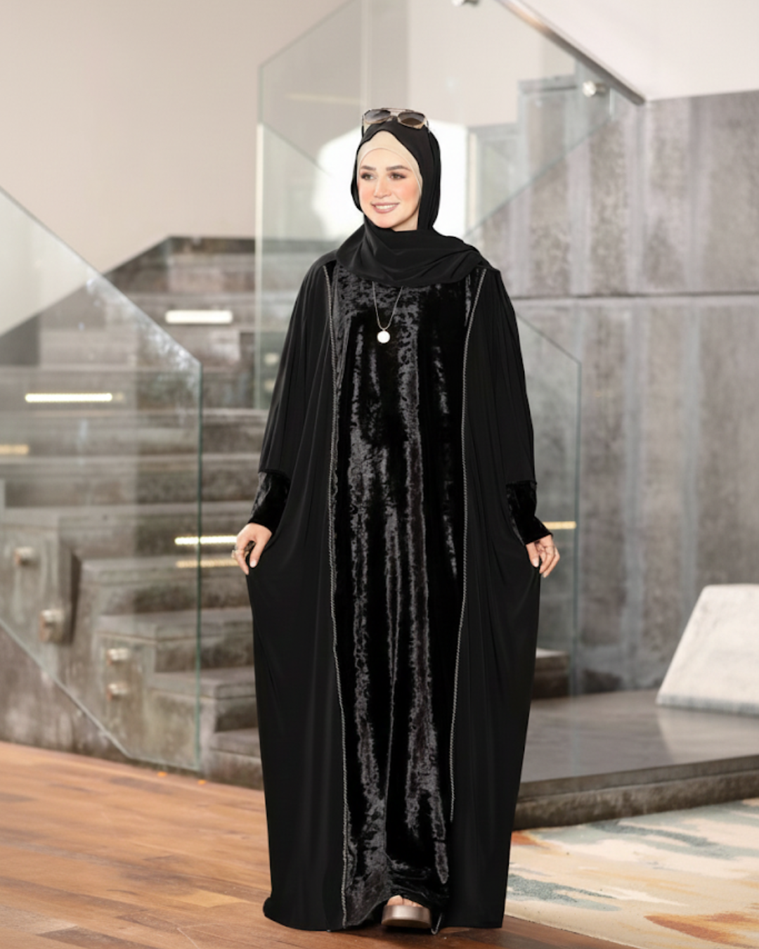 إسدال سدرة إي تي واي مع قطيفة 1011