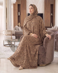 ملحفة فسكوز بحزام داخلي – 3072