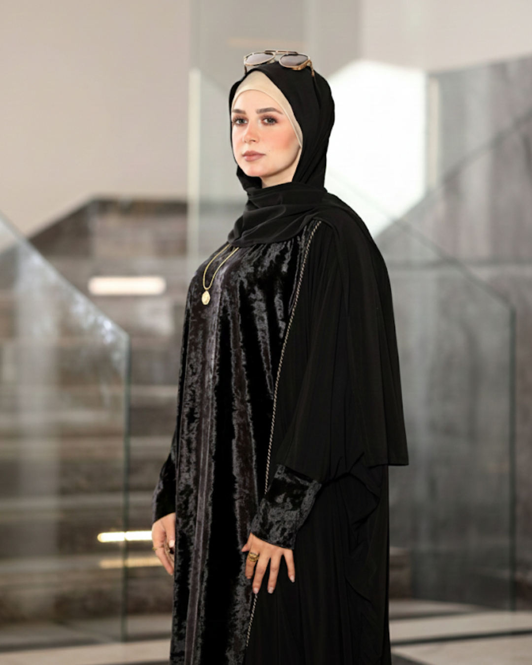 إسدال سدرة إي تي واي مع قطيفة 1011