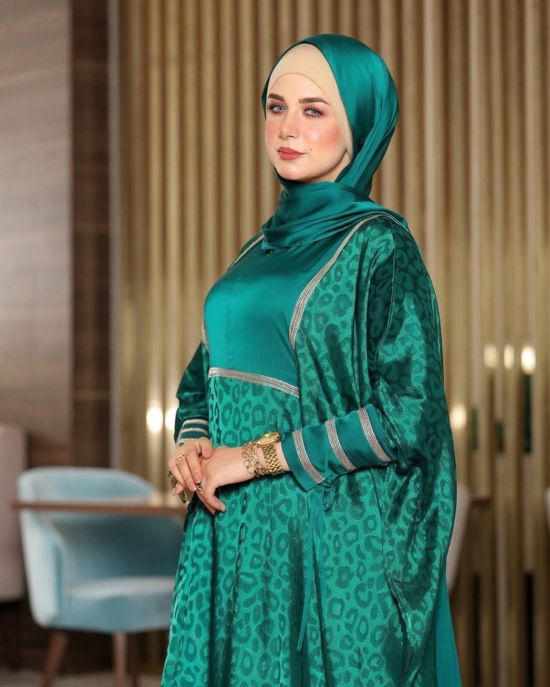 إسدال ستان جاكار فرنسى 4004