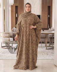 ملحفة فسكوز بحزام داخلي – 3072