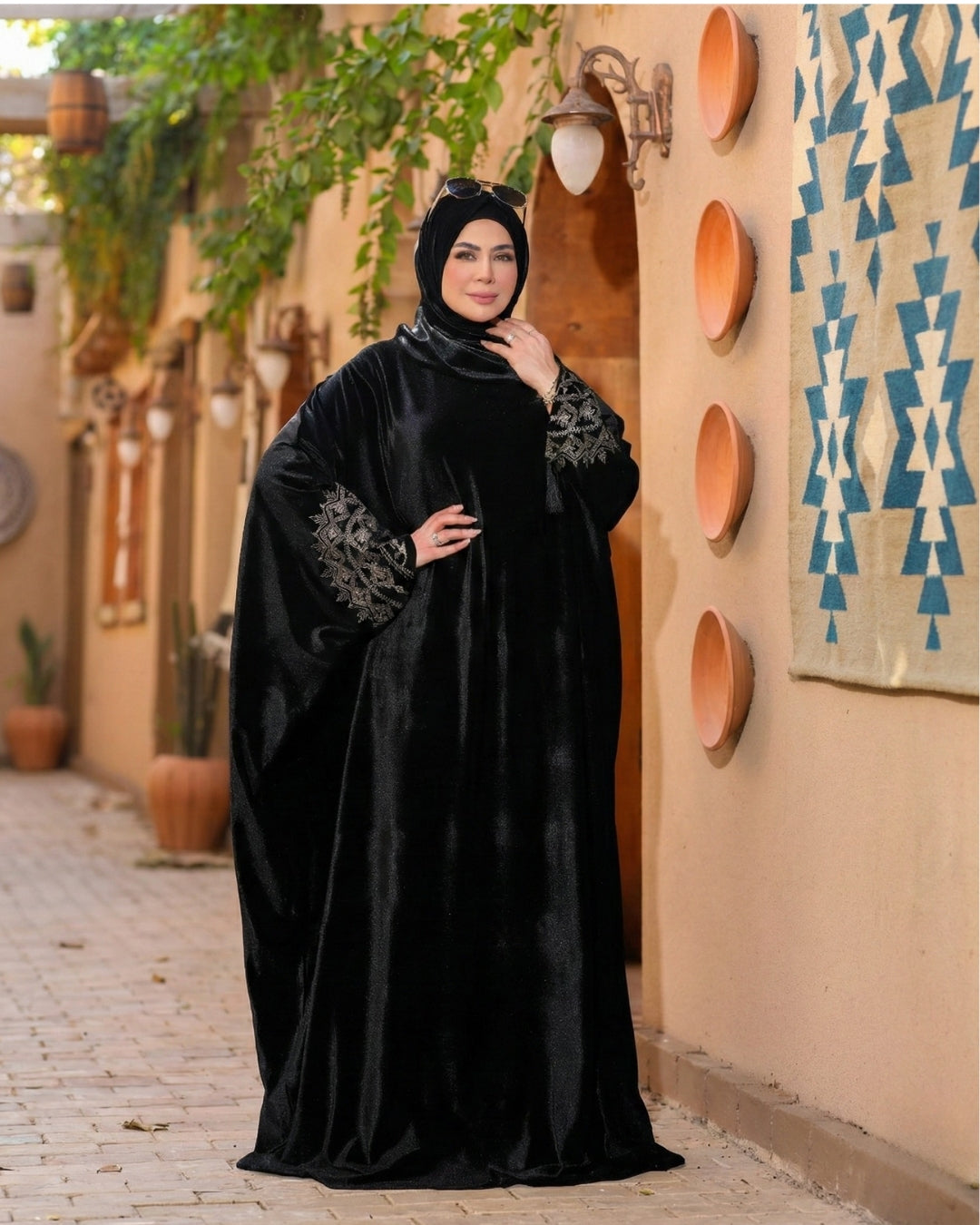 ملحفة اسدال قطيفة فرنساوى A020