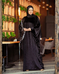 إسدال اصال قطيفه اسود 2071