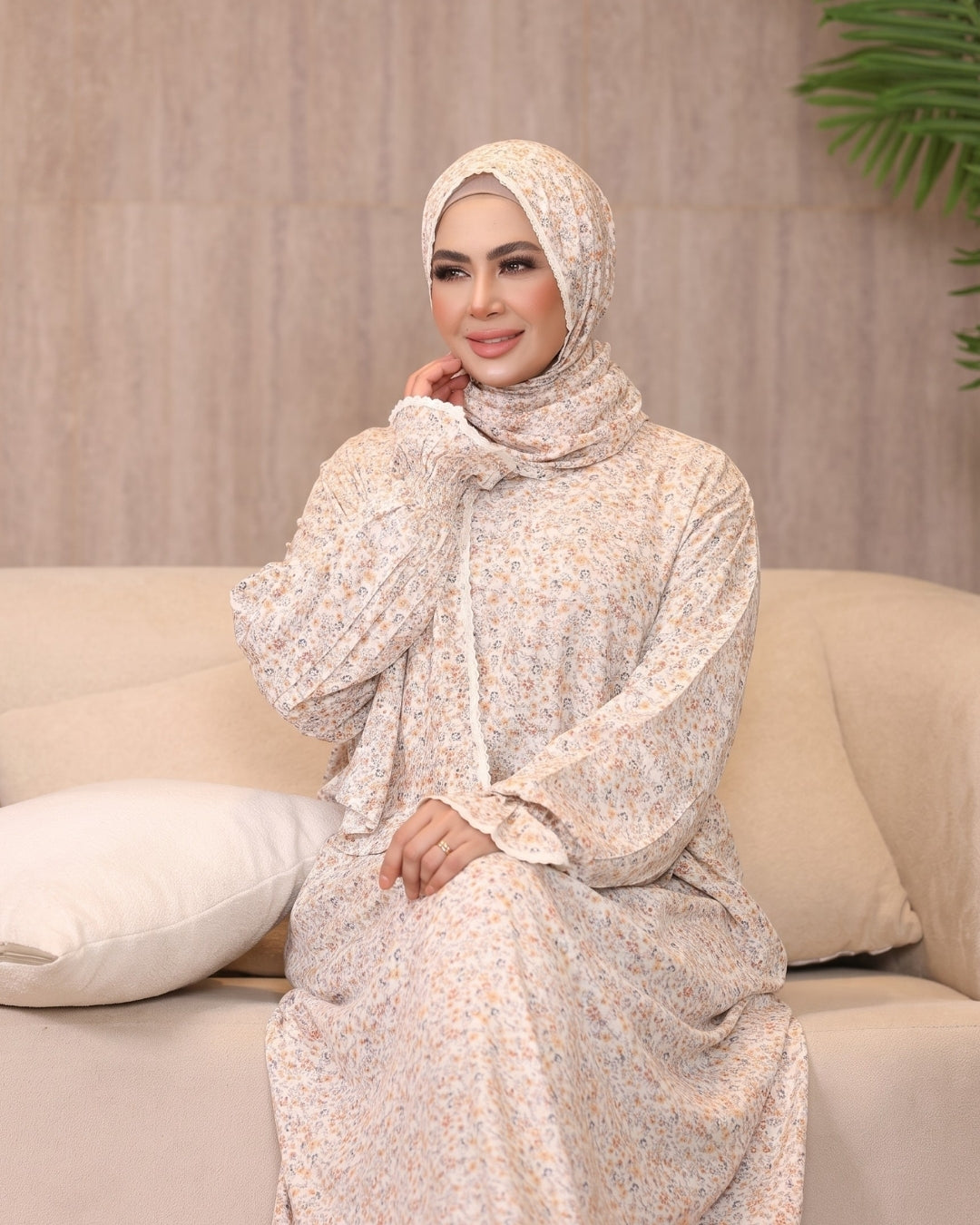 إسدال لُمي فسكوز ريون بطرشون – B204