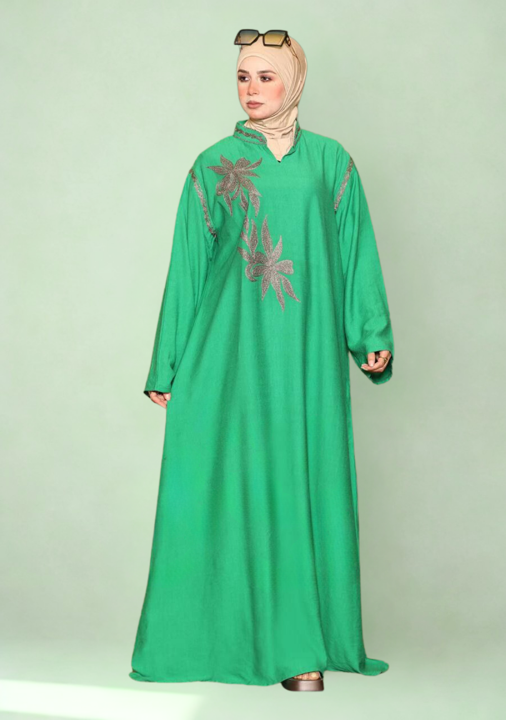 عبايه سدره كتان 3006