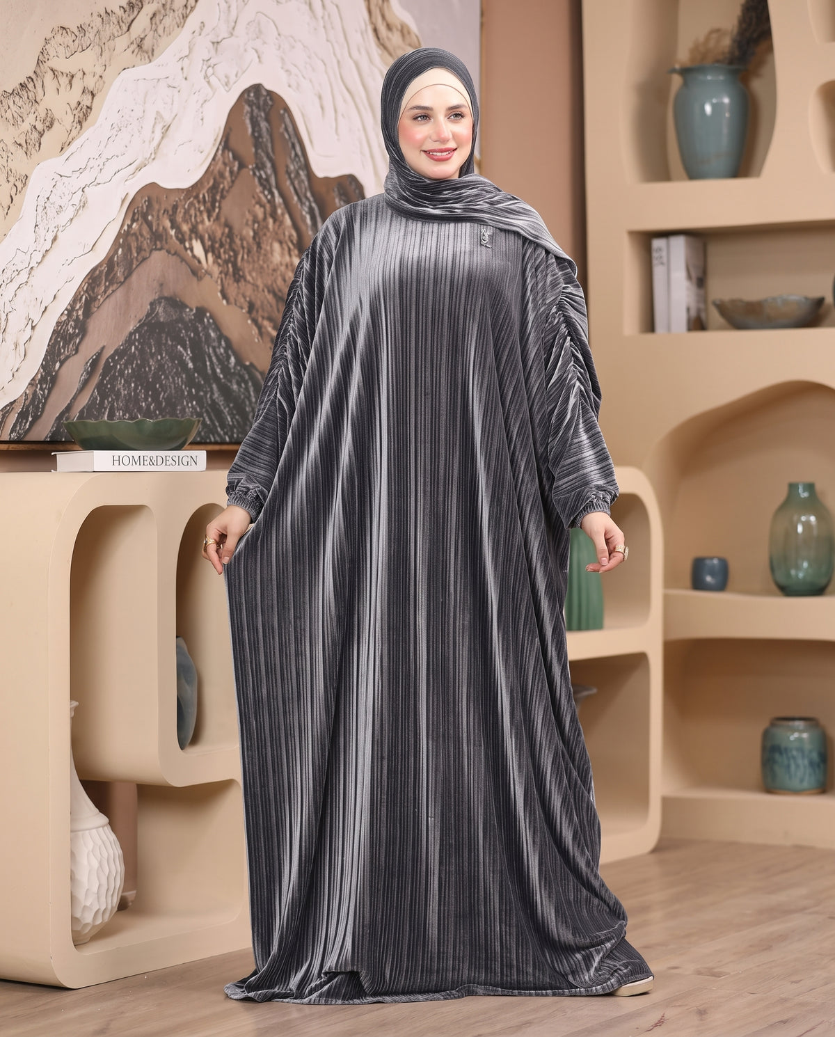 إسدال قطيفة بليسيه شتوي – 4003