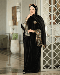 إسدال آصال قطيفة مطعّم بتايجر – 2017 - Huduum