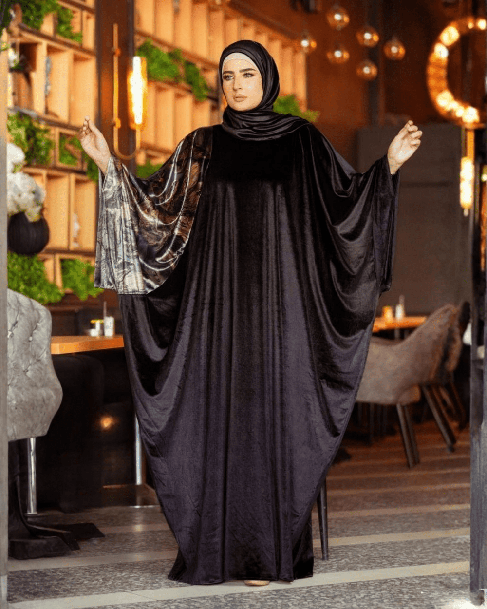 إسدال اصال قطيفه اسود 2071 - Huduum
