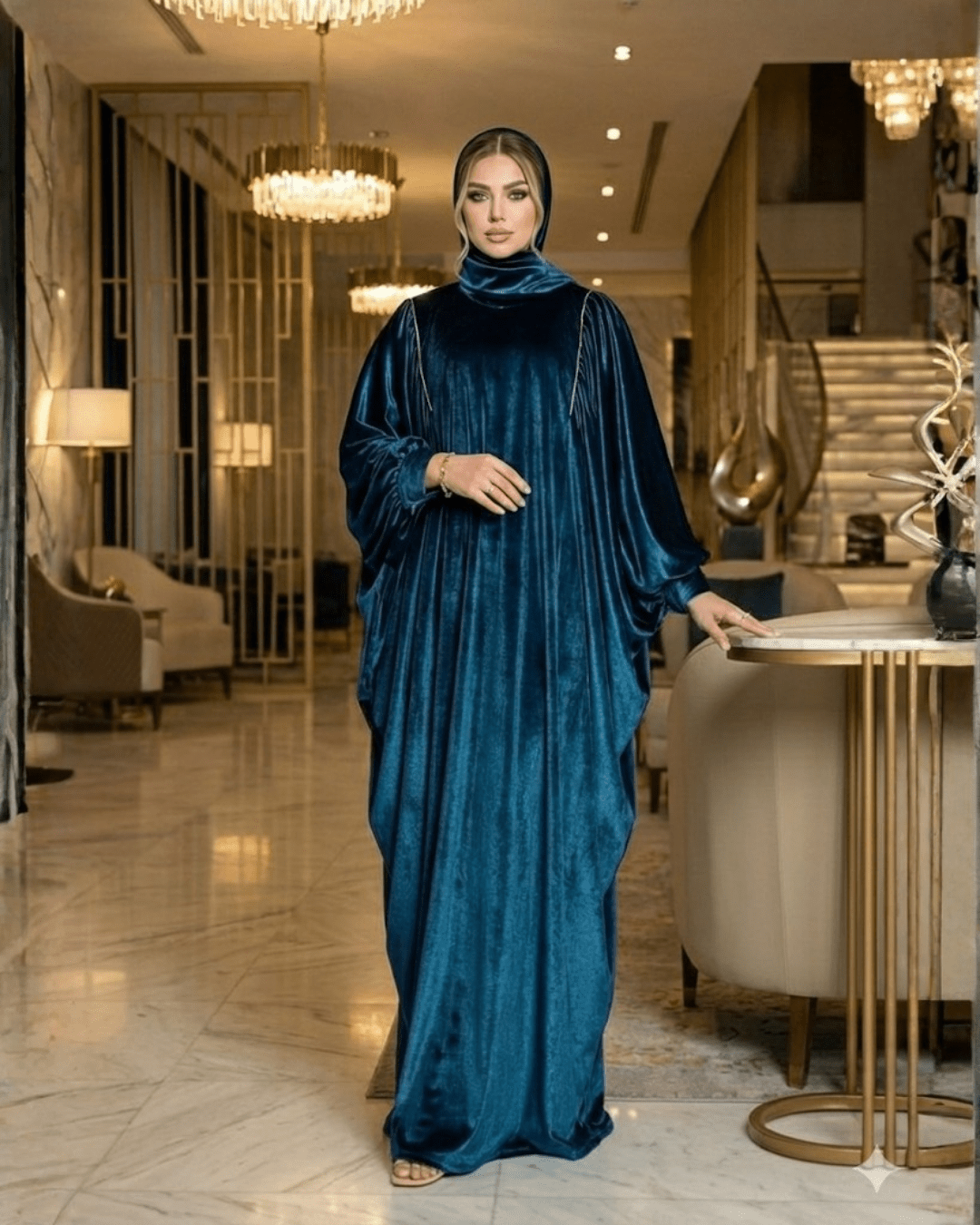 إسدال قطوف قطيفة إيطالي 5061 - Huduum