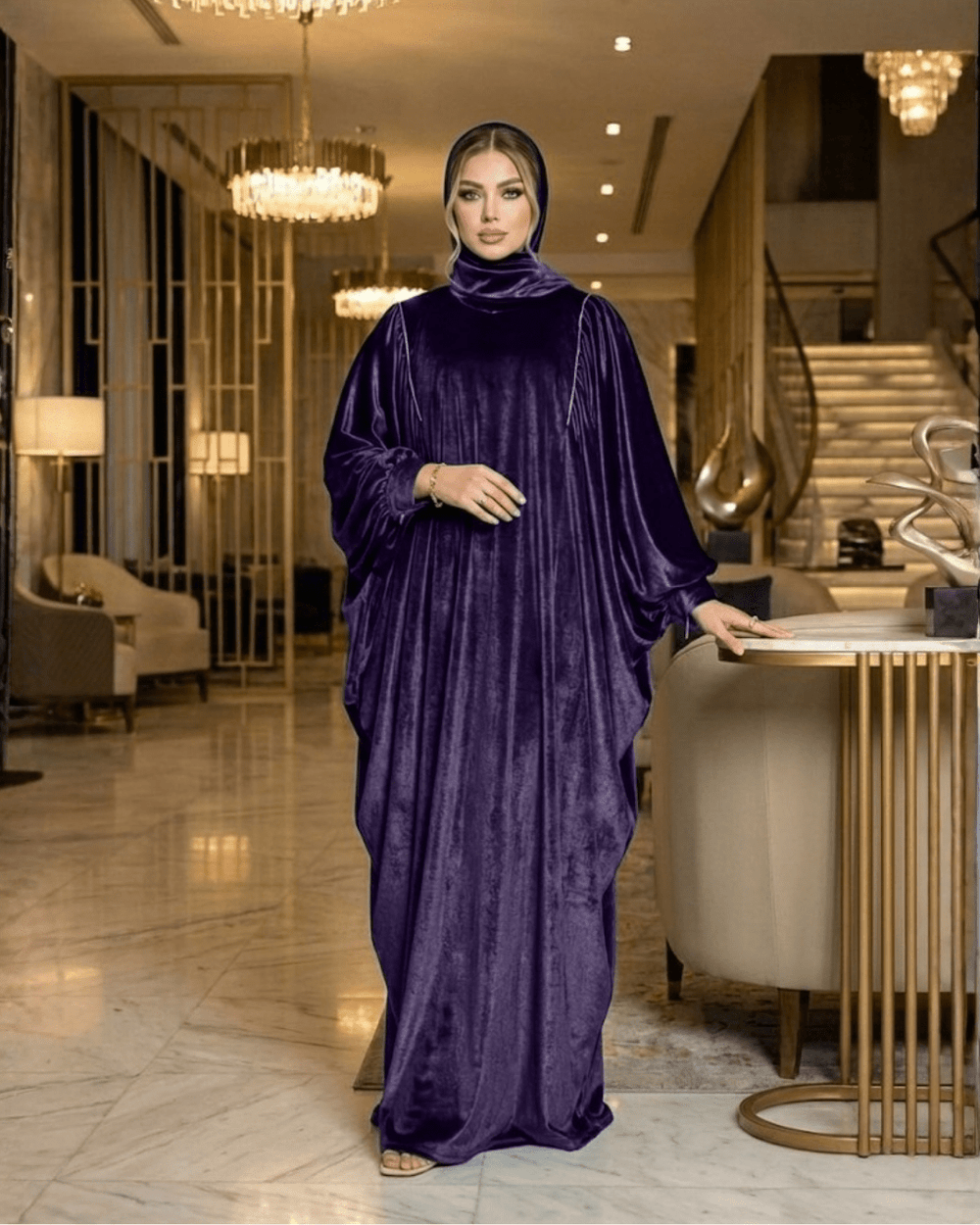 إسدال قطوف قطيفة إيطالي 5061 - Huduum