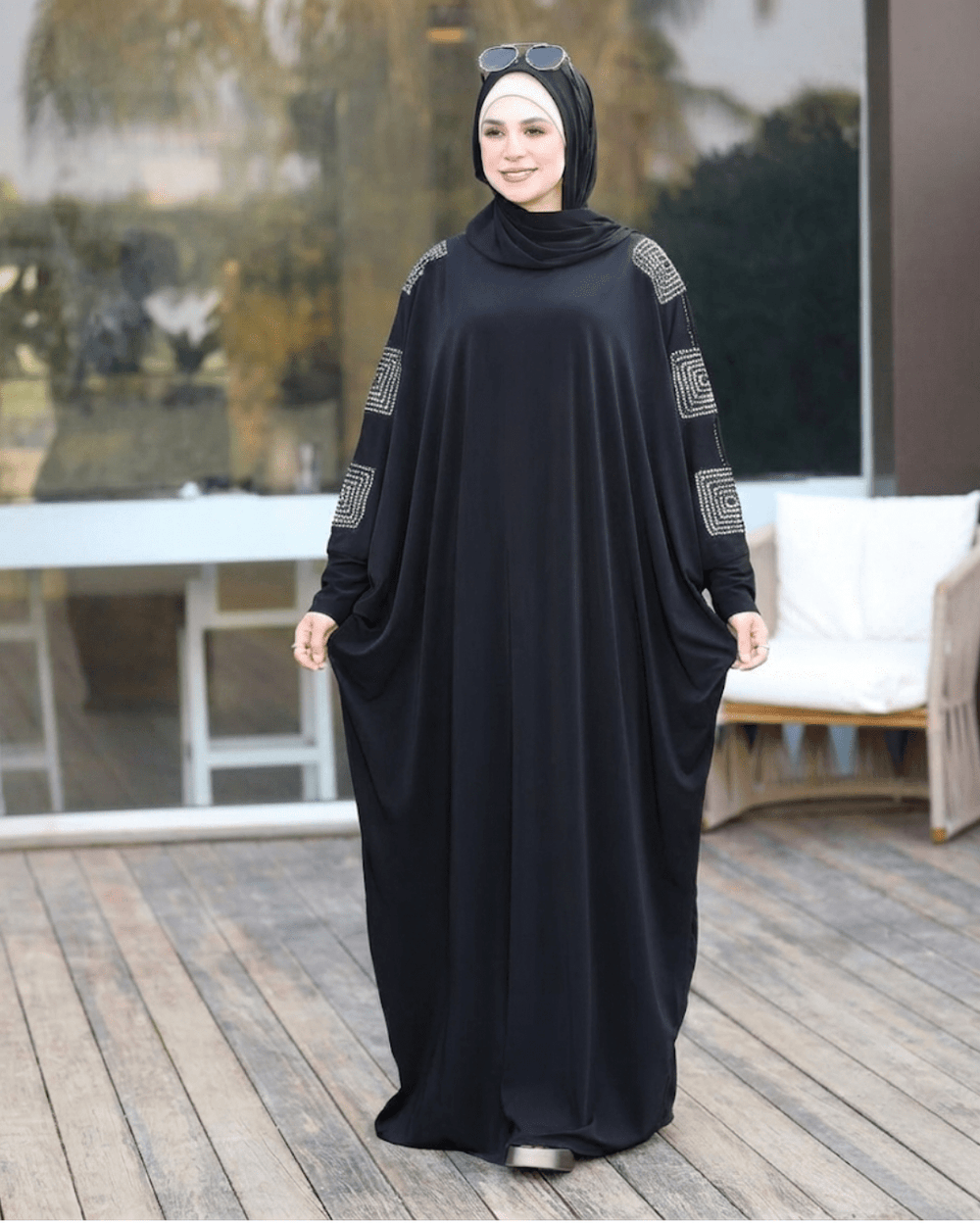 إسدال سدرة اى تى واى مطرّز سيرما – 1010 - Huduum