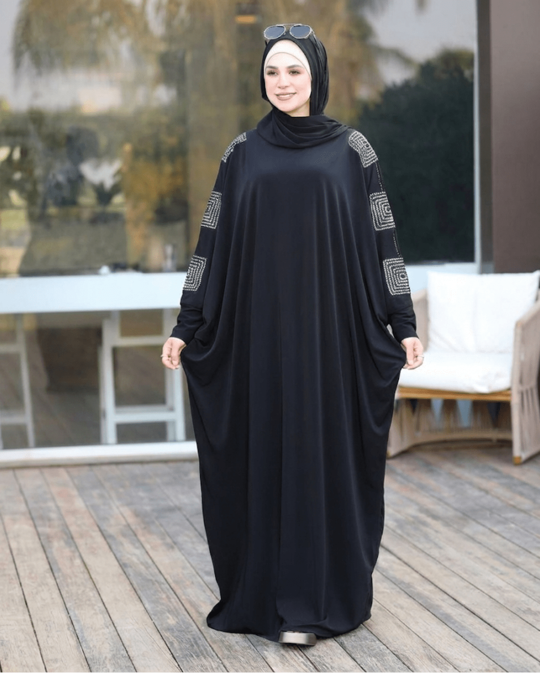 إسدال سدرة اى تى واى مطرّز سيرما – 1010 - Huduum