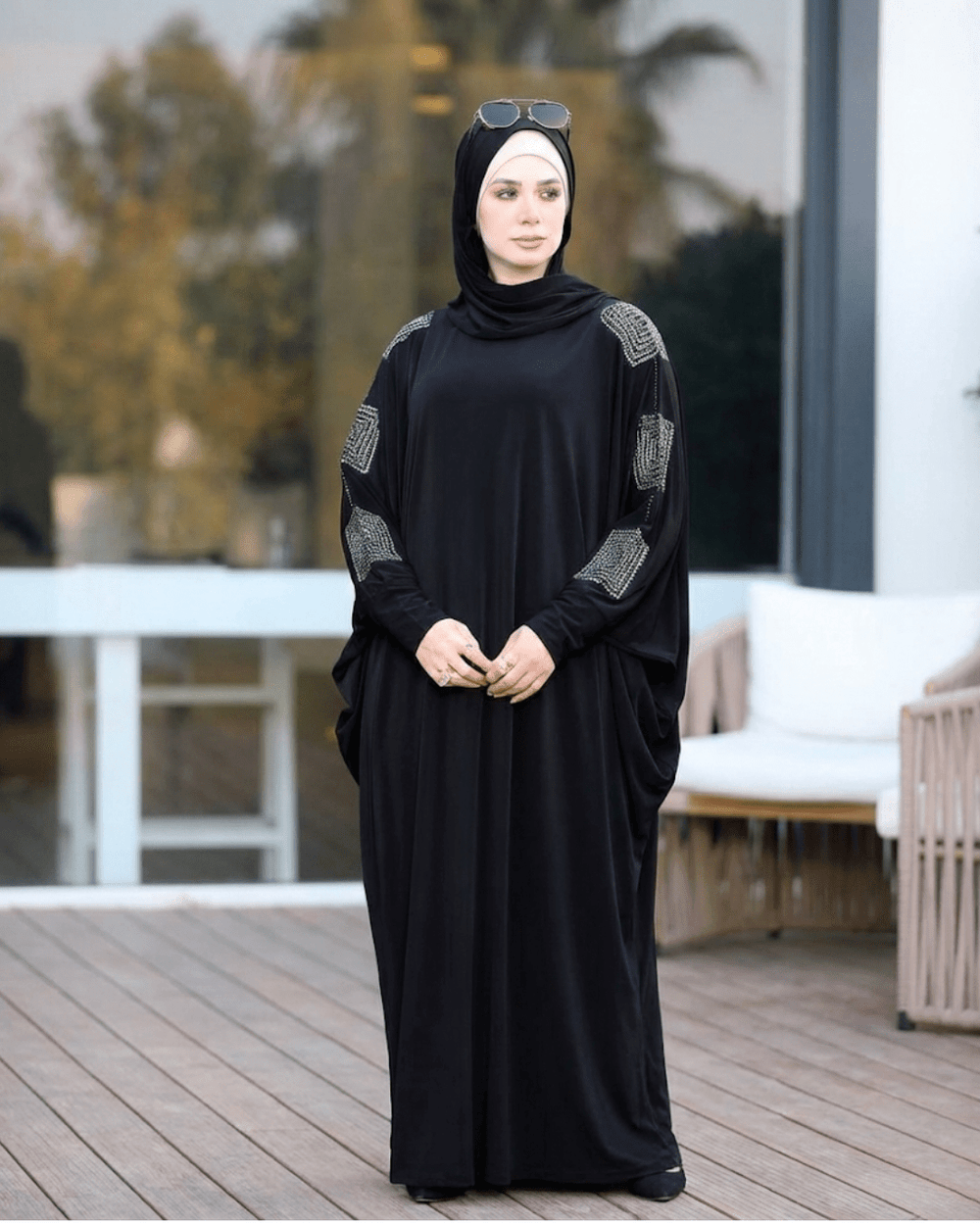 إسدال سدرة اى تى واى مطرّز سيرما – 1010 - Huduum